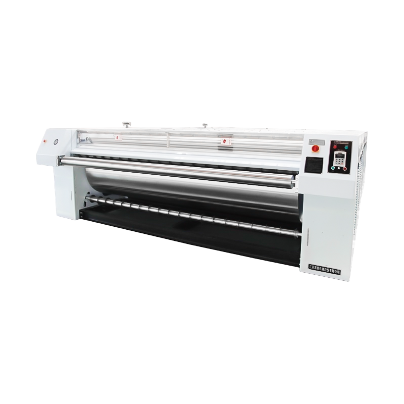 Ironer Flatwork Serpentine yang digerakkan oleh spindel